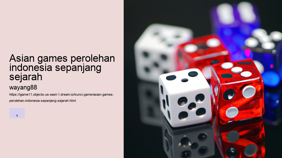 asian games perolehan indonesia sepanjang sejarah