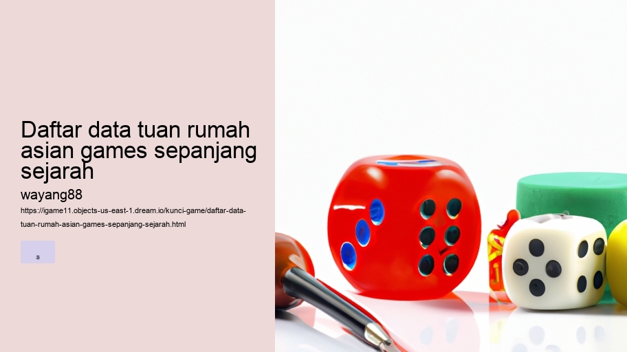 daftar data tuan rumah asian games sepanjang sejarah