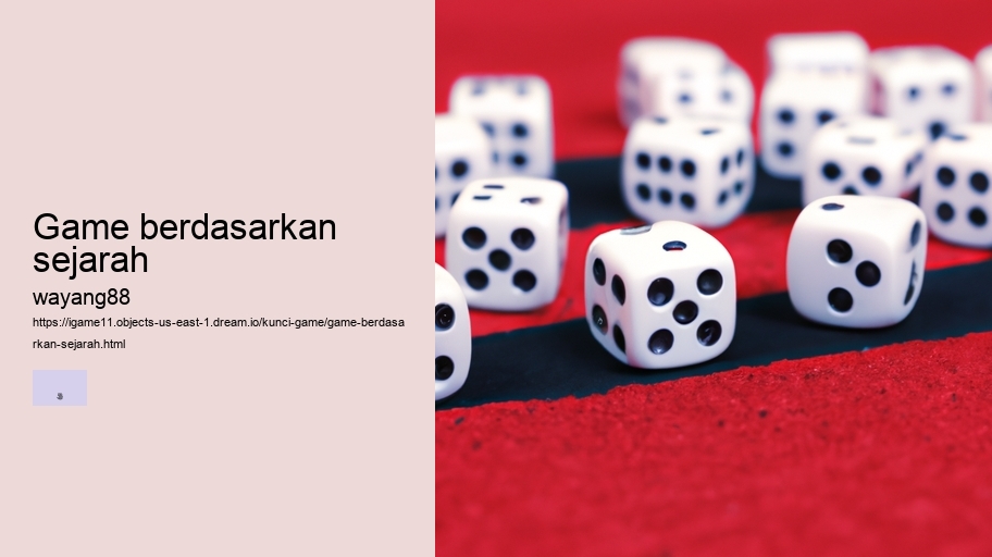 game berdasarkan sejarah